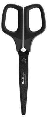 Изображение товара Ножницы Berlingo Double black тефлоновые лезвия, 17,5 см