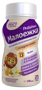 Изображение товара Напиток PediaSure Малоежка со вкусом ванили БЗМЖ, 200 мл