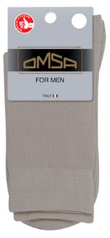 Изображение товара Носки мужские OMSA for MEN 401 Grigio Chiaro, размер 42-44