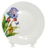 Изображение товара Тарелка «МФК» обеденная Гортензия, 23 см