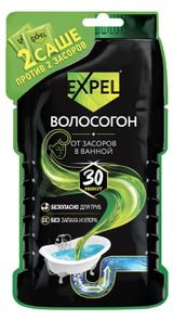 Изображение товара Средство для устранения засоров от волос Expel, 2 шт х 50 г