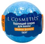 Изображение товара Шар бурлящий для ванны L'Cosmetics с натуральным соком ежевики, 65 г