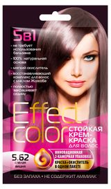Изображение товара Крем-краска для волос Effect Color Спелая Вишня тон 5.62, 50 мл