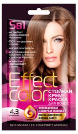 Изображение товара Крем-краска для волос Effect Color Шоколад тон 4.3, 50 мл