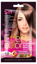 Изображение товара Крем-краска для волос Effect Color Каштан тон 4.0, 50 мл