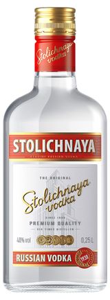 Изображение товара Водка STOLICHNAYA Россия, 0,25 л
