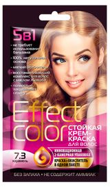 Изображение товара Крем-краска для волос Effect Color Карамель тон 7.3, 50 мл