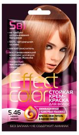 Изображение товара Крем-краска для волос Effect Color Медно-Рыжий тон 5.46, 50 мл