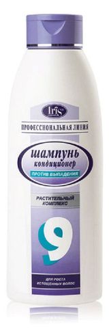 Изображение товара Шампунь для волос Iris Профессиональный уход №9 Авокадо для роста волос, 1 л