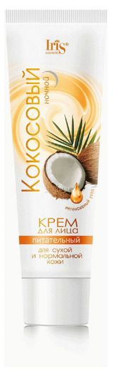 Изображение товара Крем для лица Iris кокосовый питательный, 100 мл