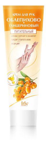 Изображение товара Крем для рук Iris Питательный Облепихово-глицериновый, 100 мл