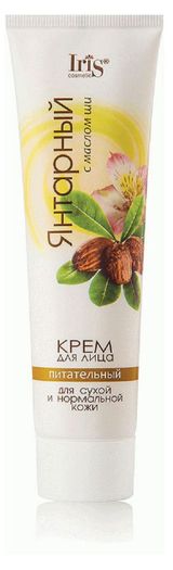 Изображение товара Крем для лица Iris Янтарный с маслом ши, 100 мл