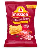 Изображение товара Чипсы кукурузные Mission со вкусом бекона, 150 г