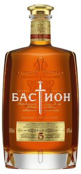 Изображение товара Коньяк «Бастион» 5 лет Россия, 1 л