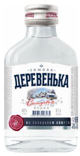 Изображение товара Водка «Зимняя деревенька» Россия, 0,1 л