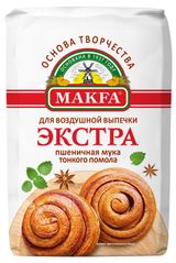 Изображение товара Мука MAKFA Экстра для воздушной выпечки, 2 кг