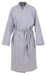Изображение товара Халат вафельный «Каждый день» серый, р XXL