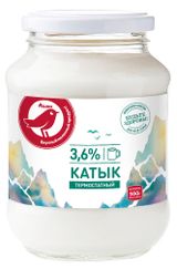 Изображение товара Продукт кисломолочный Катык АШАН Красная птица БЗМЖ охлажденный, 500 г