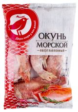 Изображение товара Окунь замороженный АШАН Красная птица без головы ~ 1 кг, вес