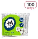 Изображение товара Ватные палочки Emily Style, 100 шт
