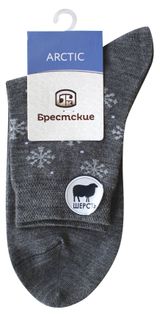 Изображение товара Носки женские «Брестские» 19С1494 темно-серые, р 23