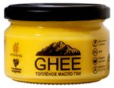 Изображение товара Масло ГХИ топленое сливочное «Зимаречье» Ghee для жарки без лактозы и казеина в стеклянной банке 99% ЗМЖ, 180 г