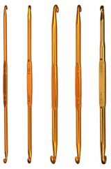 Изображение товара Крючок для вязания двухсторонний «Дамское счастье», 5 шт