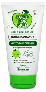 Изображение товара Пилинг-скатка Floresan Чистота и сияние с экстрактом яблока, 150 мл