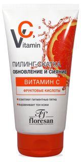 Изображение товара Пилинг-скатка Floresan Vitamin C обновление и сияние, 150 мл