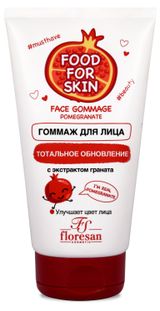 Изображение товара Скраб для лица Floresan Тотальное обновление с экстрактом граната, 150 мл