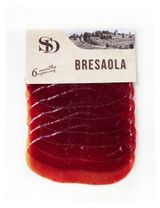 Изображение товара Вяленое мясо Брезаола говяжья сыровяленая «Сытный Дом» Bresaola из говядины нарезка, 70 г