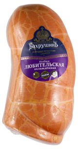 Изображение товара Колбаса вареная «БахрушинЪ» Любительская, ~ 0,5 кг