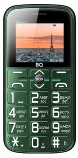 Изображение товара Мобильный телефон BQ Respect 1851 зеленый 1,77"
