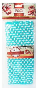 Изображение товара Мочалка-полотенце для тела Beauty Format Японская скрабирующая, 105х20 см