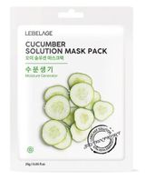 Изображение товара Маска тканевая для лица Lebelage с экстрактом огурца Корея, 25 мл