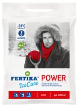 Изображение товара Противогололедный реагент Fertika Icecare Power, 4 кг