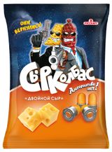 Изображение товара Снеки кукурузные «Сырколбас» двойной сыр, 100 г