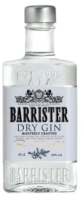 Изображение товара Джин Barrister Dry Россия, 0,25 л