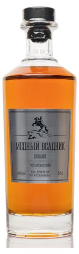 Изображение товара Коньяк «Медный всадник» четырехлетний Россия, 0,5 л