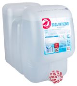 Изображение товара Вода питьевая АШАН Красная птица негазированная с краном, 10 л