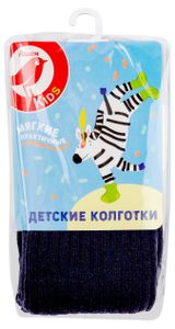 Изображение товара Колготки детские АШАН Красная птица детские синие, размер 152-158