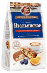 Изображение товара Печенье «Хлебный Спас» Итальянское с апельсином и изюмом, 230 г
