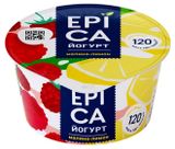 Изображение товара Йогурт EPICA с малиной и лимоном 4,9% БЗМЖ, 130 г
