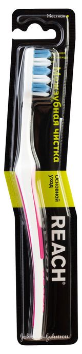 Изображение товара Зубная щетка Reach Interdental Межзубная чистка жесткая Таиланд