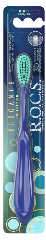 Изображение товара Зубная щетка R.O.C.S. Elegance средняя жесткость