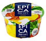 Изображение товара Йогурт густой ложковый EPICA с ананасом 4.8%, 130 г