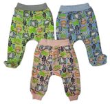 Изображение товара Ползунки «Мелонс» со следом футер размер 68, 1 шт в ассортименте