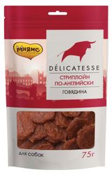 Изображение товара Лакомство для собак «Мнямс» Стриплойн по-английски, 75 г