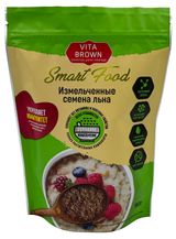 Изображение товара Семена льна Vita Brown измельченные, 160 г