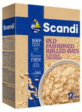 Изображение товара Хлопья овсяные Scandi классические, 450 г